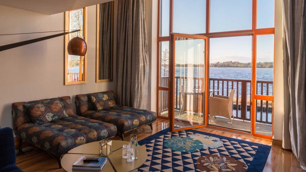 Wake up in your own space in our Champagne Suite