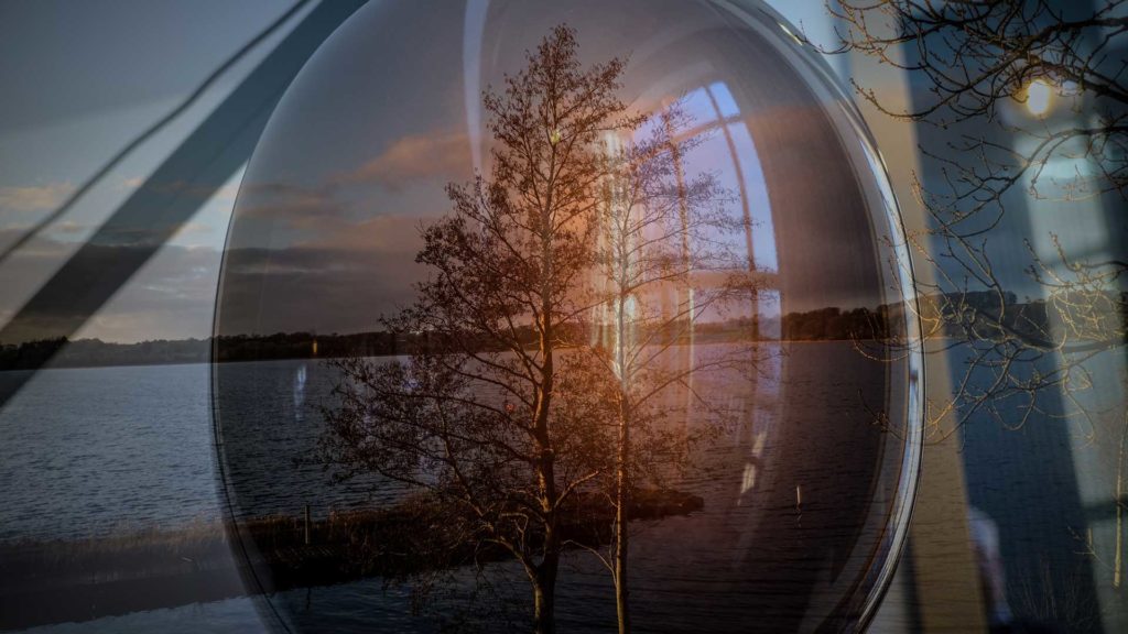 The view from Champagne Suite