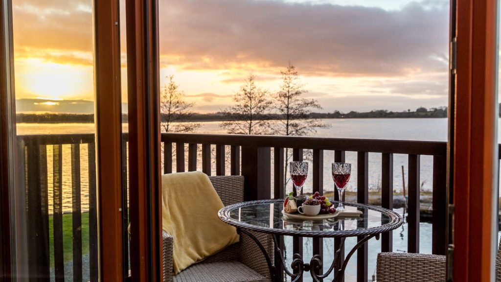 Our Champagne Suite balcony