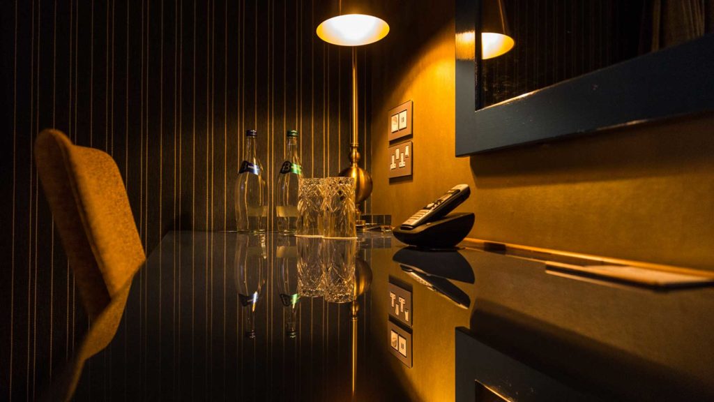 The finer details of Champagne Suite