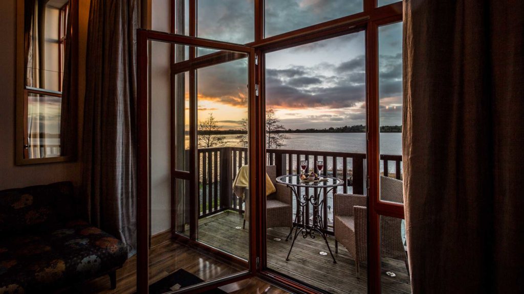 Our Champagne Suite balcony