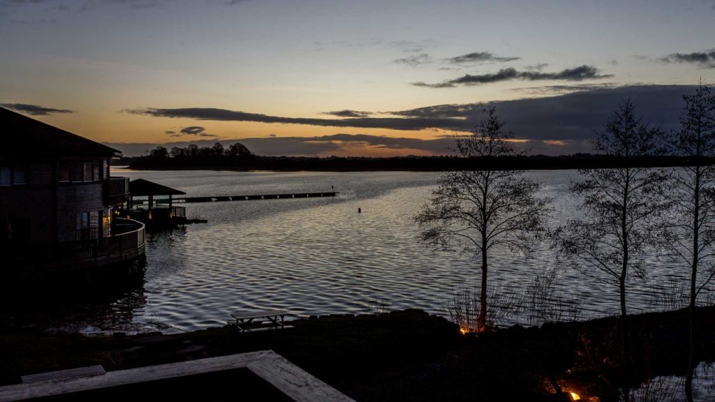 The view from Champagne Suite